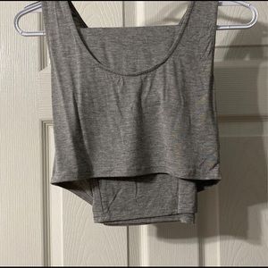 FASHION NOVA high waist skirt set